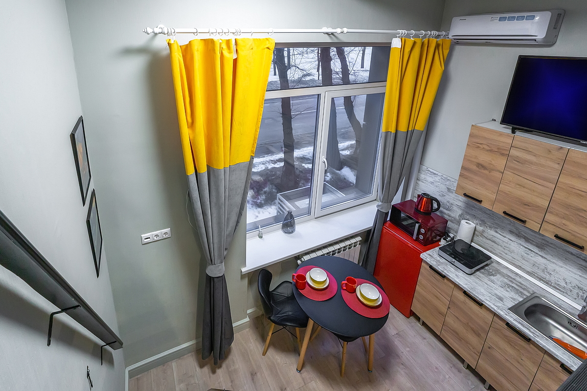 Рядом с Останкино двухуровневая студия для 3 гостей!