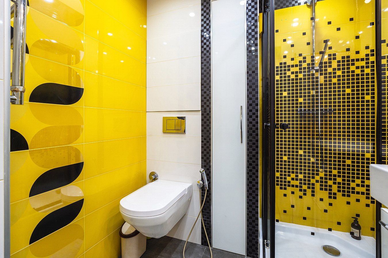 Напротив парка Сокольники1-комнатная квартира для 3 гостей.