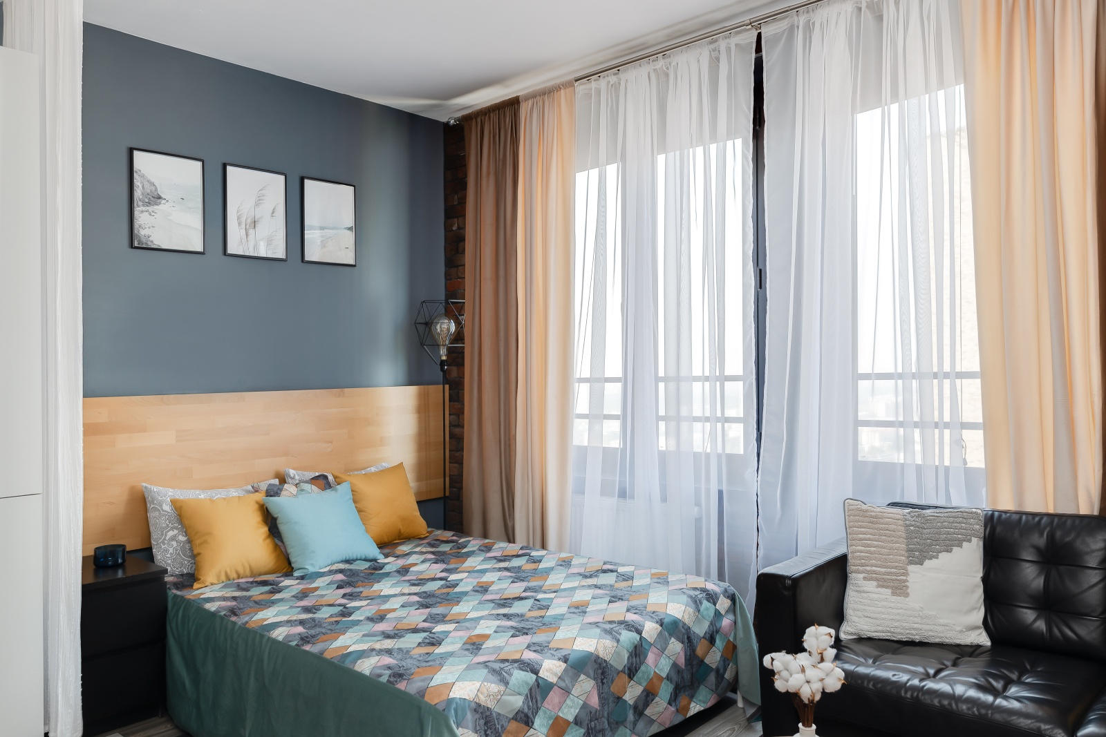 Апартаменты «LOFT SKY VIEW» на 45 этаже. 