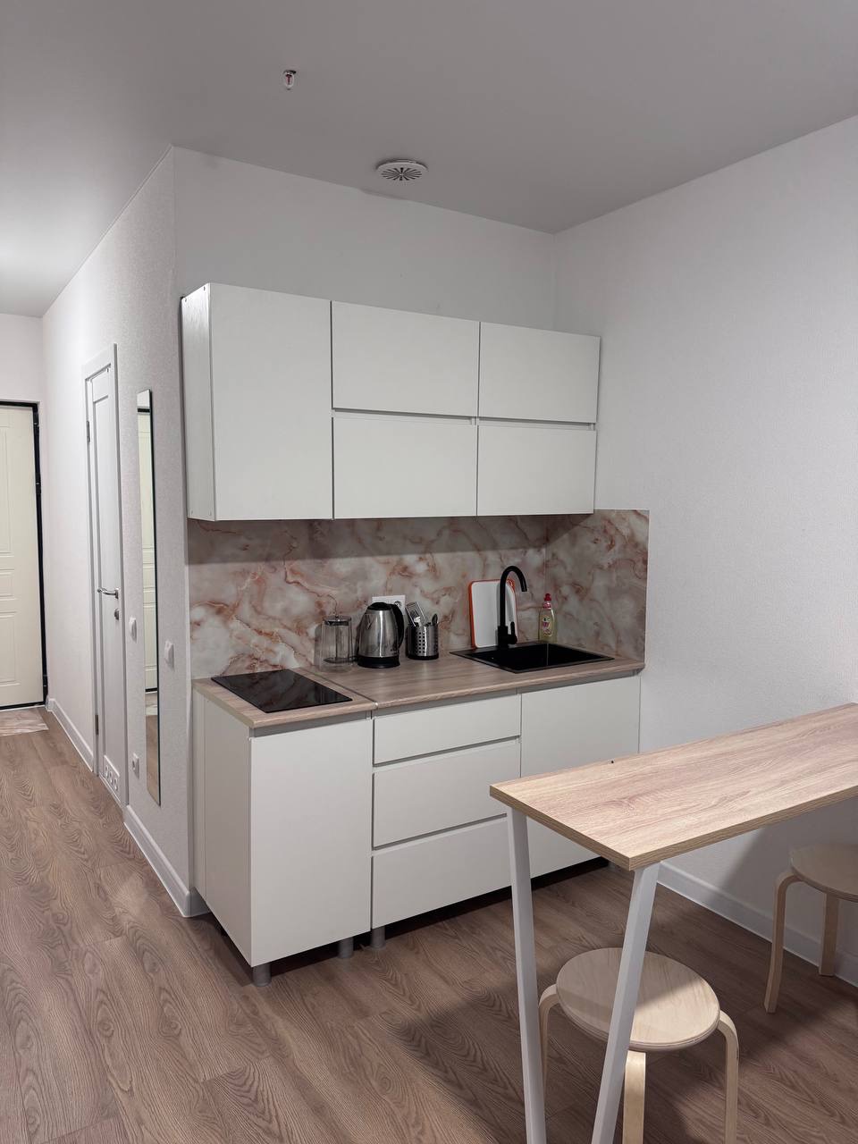 Уютная студия в новом ЖК Перец