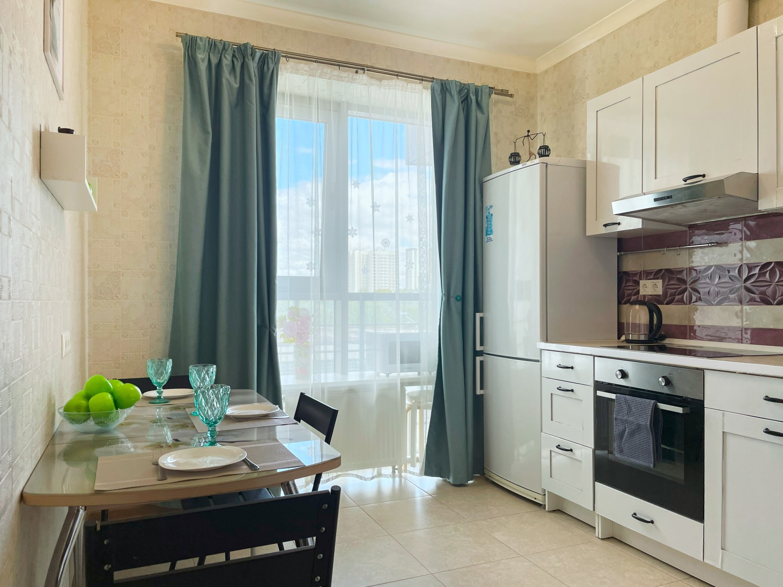 2-к. квартира, 55 м², 4 кровати