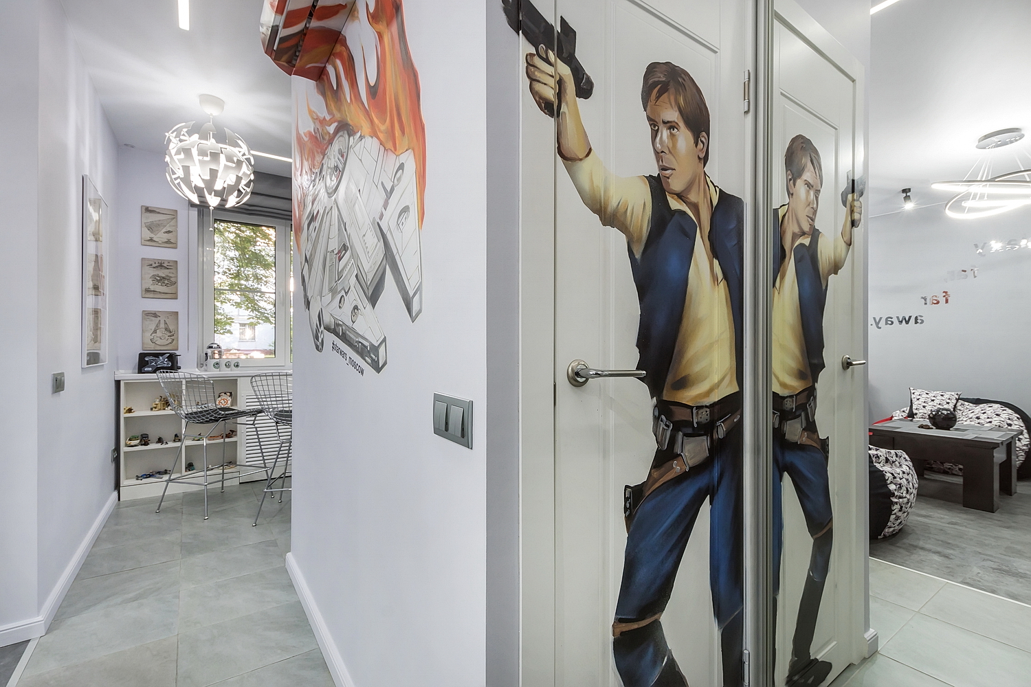 Уютная квартира в стиле Звёздных войн