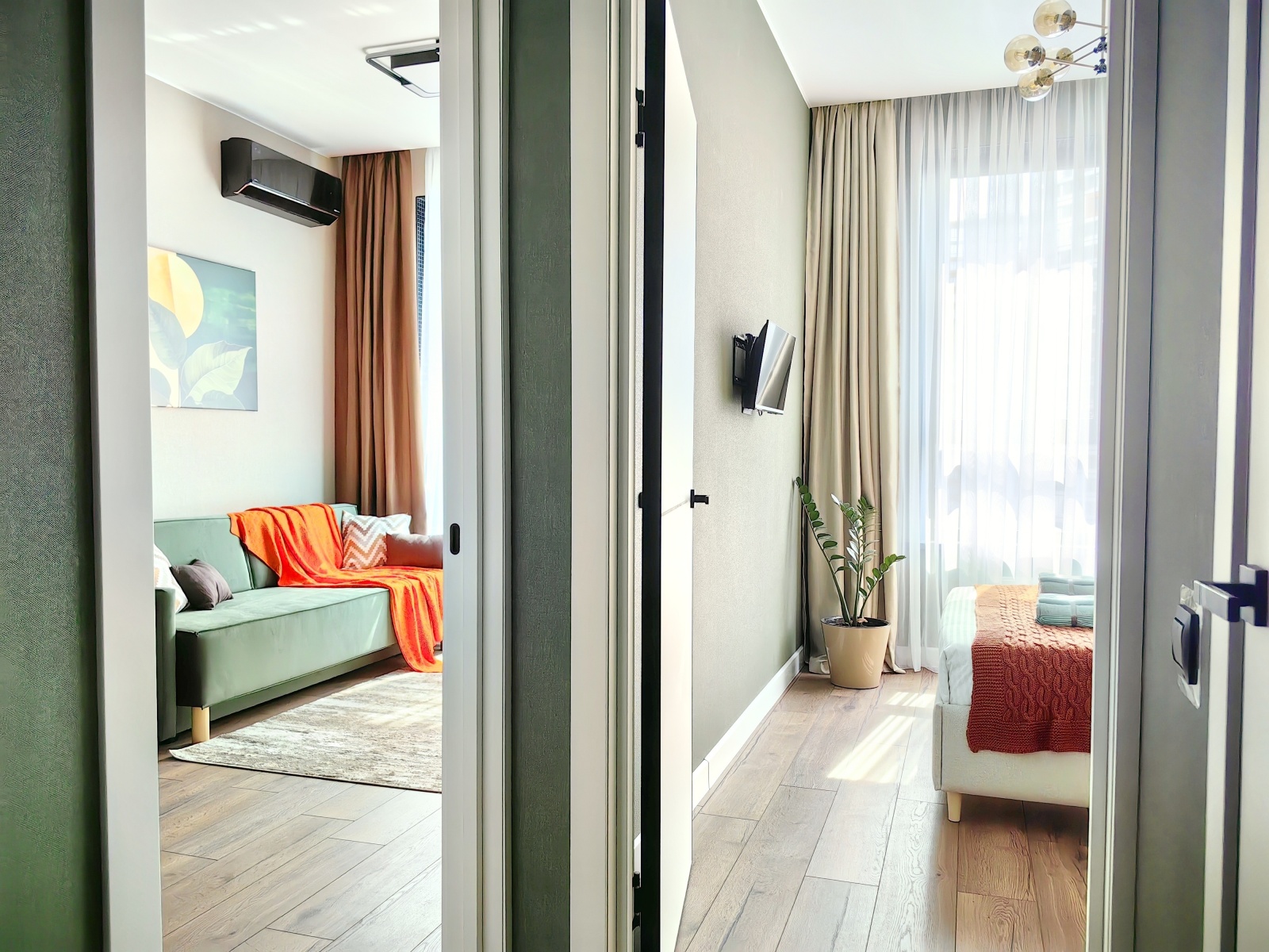 Квартира с видом на Останкинкую башню