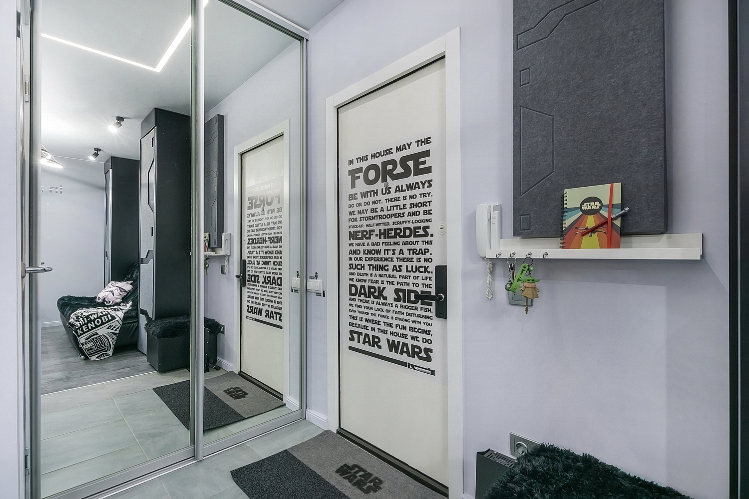 Уютная квартира в стиле Звёздных войн