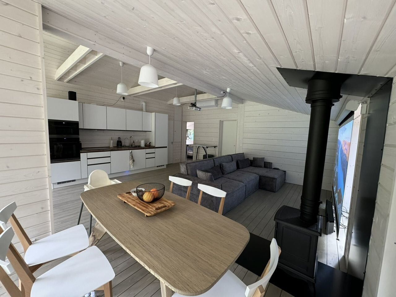 ДубльДом «DreamDom» 120 м² с летним бассеином