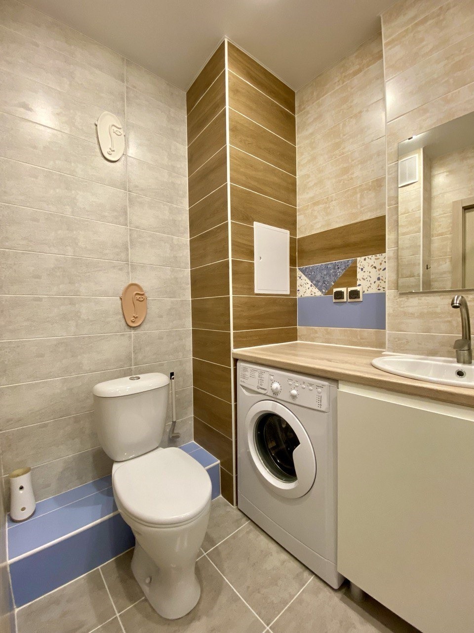 Шикaрная студия с современным peмонтoм.