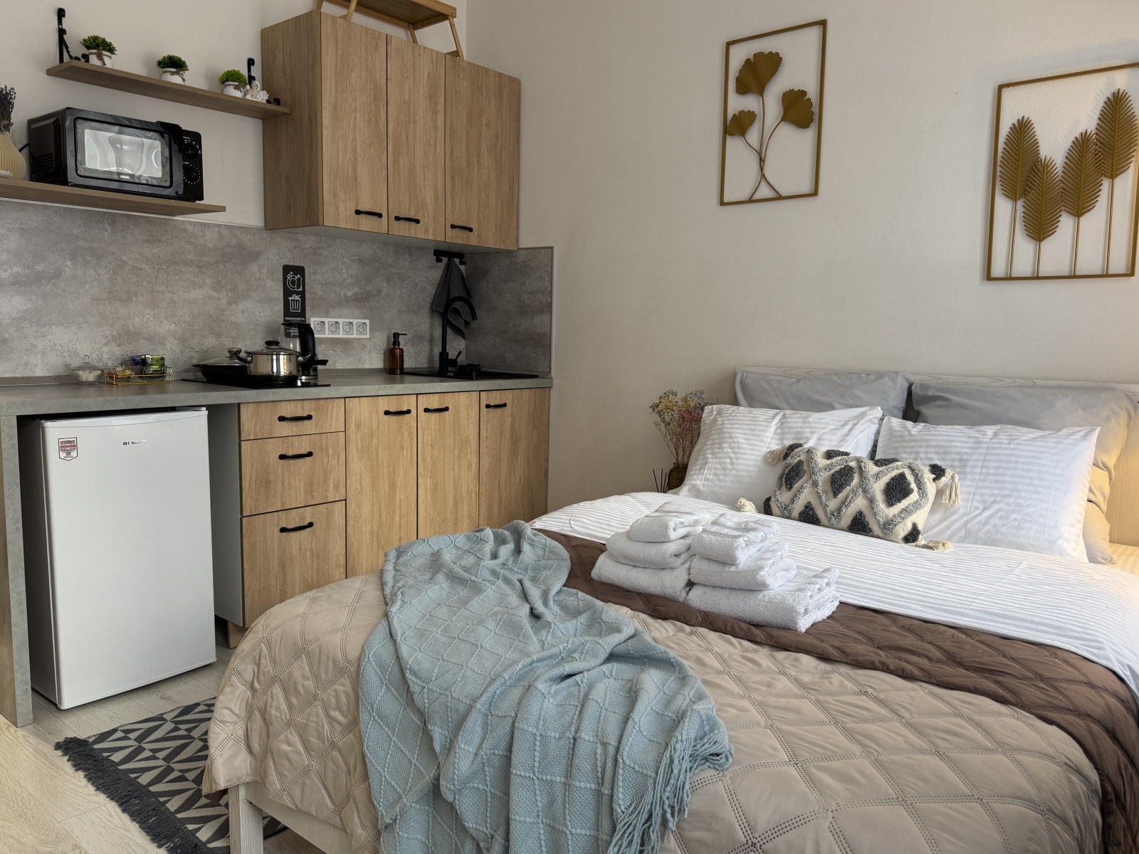 Уютная студия на Рижской 19м