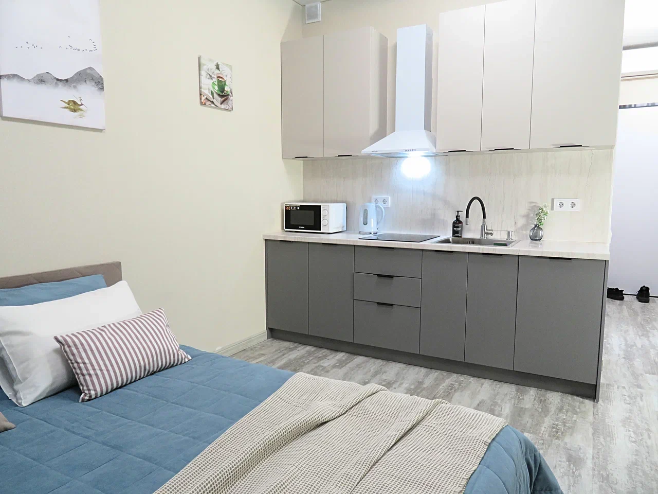 Уютная студию в корпусе Афины ЖК "Метрополия"