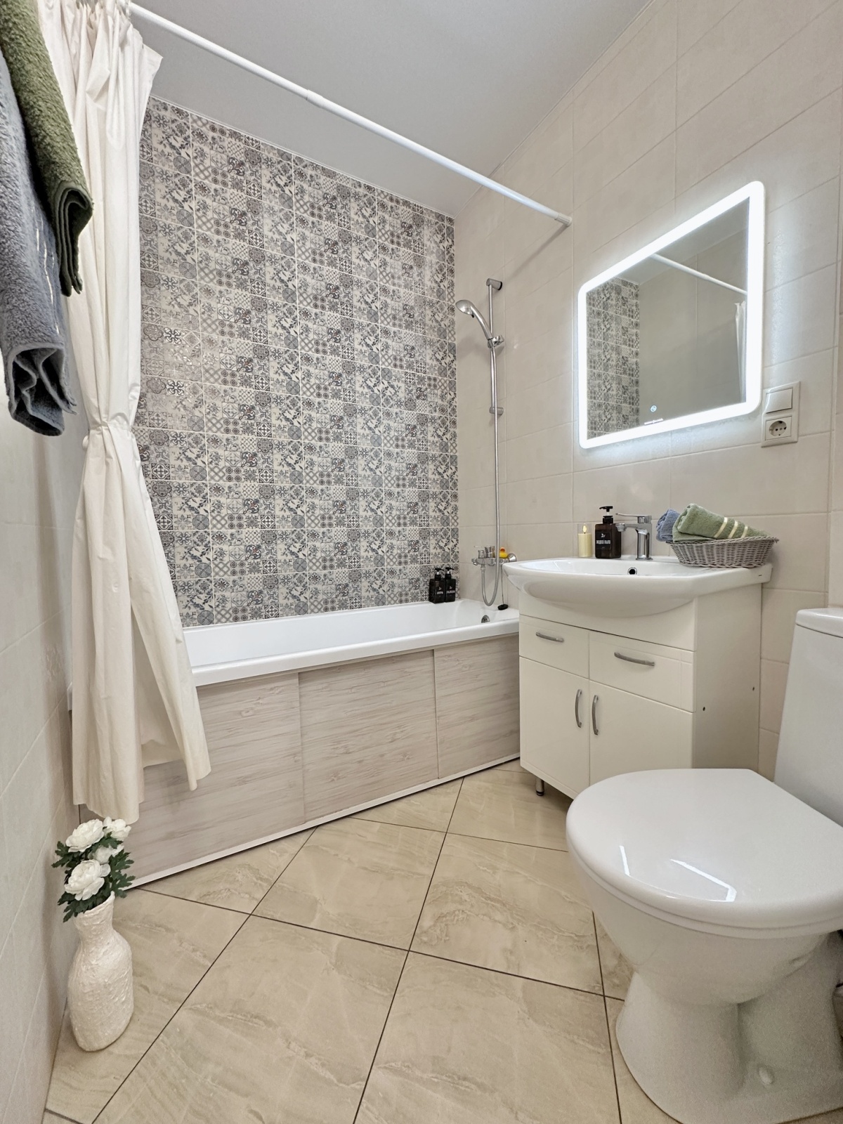 Уютная и стильная 1-комнатная квартира в 2-минутах от метро