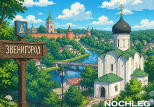 Звенигород: достопримечательности, часть 1