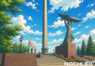 Самарские площади и памятники
