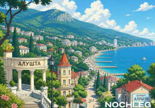 Алушта: достопримечательности, часть 1