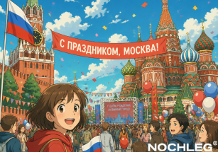 Как празднуют день города в Москве